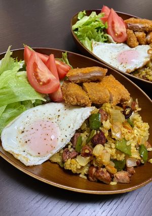 簡単!カフェ風ドライカレー-レシピのメイン写真
