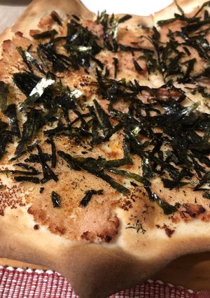 めんたい海苔ピザ（おつまみピザ）-レシピのメイン写真