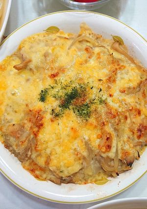 とろとろ長芋と鮭のグラタン-レシピのメイン写真