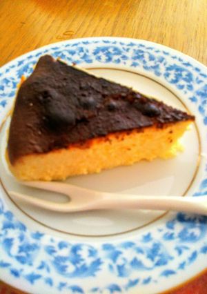 簡単混ぜるだけ 絶品 バスクチーズケーキ-レシピのメイン写真