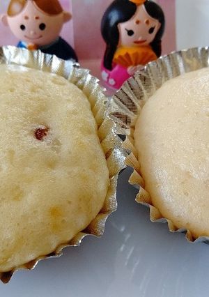 米麹入りの甘酒で作ったもちもち蒸しパン-レシピのメイン写真