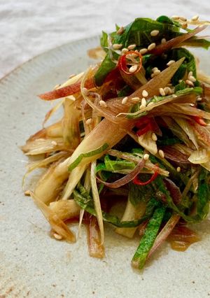 薬味が主役の大人サラダ!-レシピのメイン写真