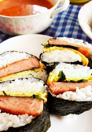 スパムおにぎり-レシピのメイン写真