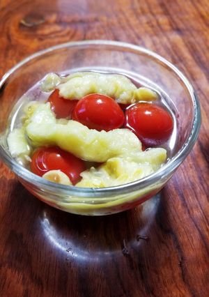 【沖縄から】ゴーヤーワタのピクルス-レシピのメイン写真