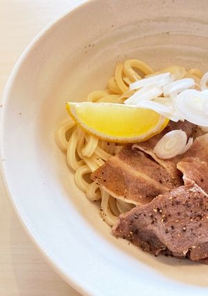 お店のあの味！塩豚おろしうどん-レシピのメイン写真