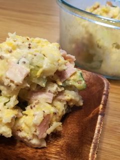 ゆで卵は不要!時短ポテトサラダ-レシピのメイン写真
