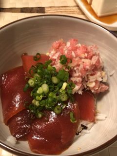 漬け鮪とネギトロの二色丼-レシピのメイン写真