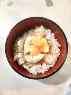シンプル半熟卵のTKGごはん-レシピのメイン写真