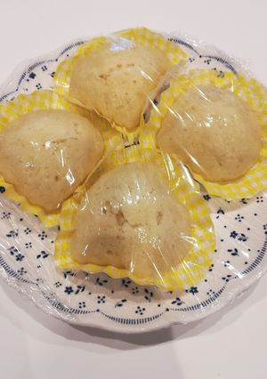 HMで美味しいフワフワ蒸しパン-レシピのメイン写真