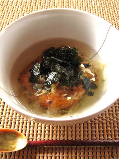 キムチ餅茶漬け-レシピのメイン写真