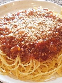 トマト缶で作るミートソース-レシピのメイン写真