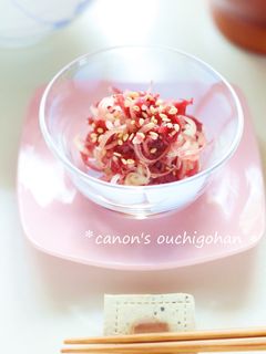 お弁当にも♡ 茗荷の梅肉和え-レシピのメイン写真