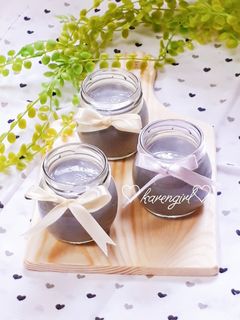 お正月の黒豆煮汁で♡黒豆プリン♡-レシピのメイン写真