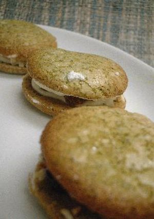 抹茶風味のクリームパフ-レシピのメイン写真