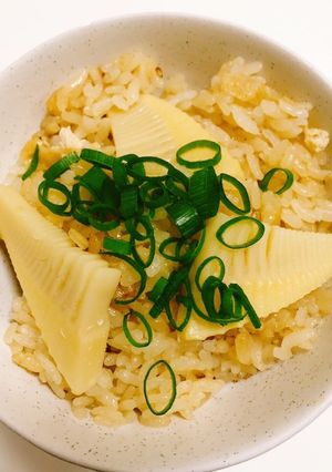 焼き肉のたれだけ♪たけのこごはん-レシピのメイン写真
