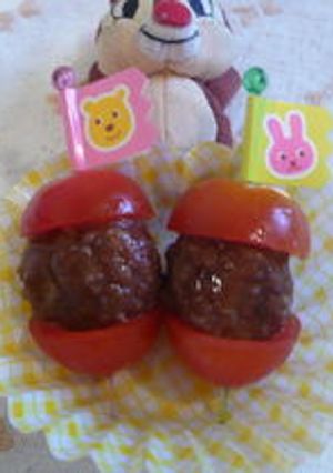 ミニトマトとミートボール♡-レシピのメイン写真