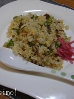 きんぴらごぼう の 炒飯-レシピのメイン写真