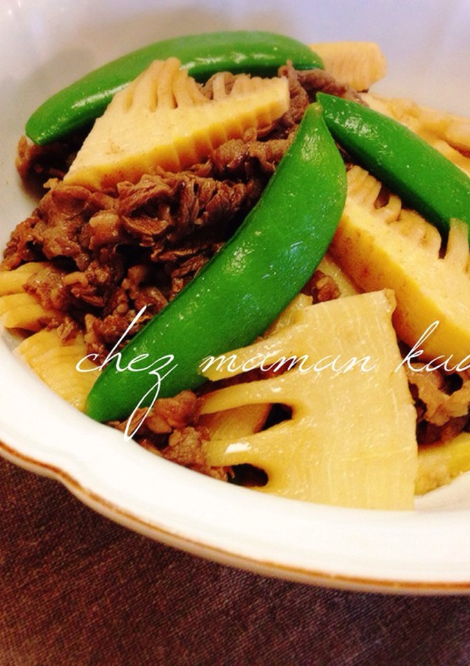たけのこと牛肉の炒め物-レシピのメイン写真