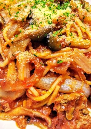 サルシッチャときのこのトマトソースパスタ-レシピのメイン写真