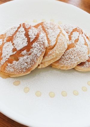 ✨普通の材料でふわふわスフレパンケーキ✨-レシピのメイン写真