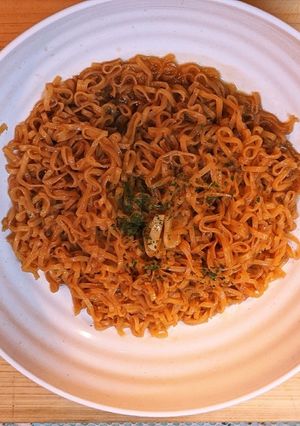 チキンラーメンアレンジレシピ！ぺぺ風♪-レシピのメイン写真