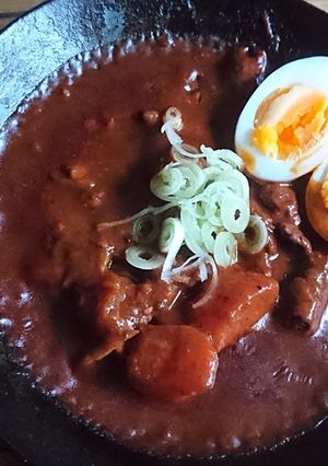 シチューのようなもつ煮(研究中)-レシピのメイン写真