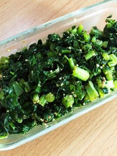 大根の葉の甘辛炒め-レシピのメイン写真
