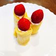 キャンドル風ケーキ