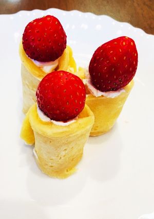 キャンドル風ケーキ-レシピのメイン写真