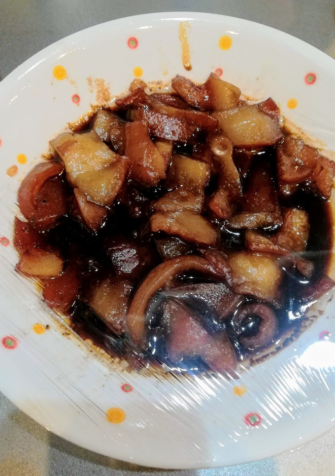 珍!　豚皮の黒酢煮蒸し-レシピのメイン写真