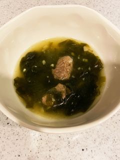 韓国わかめスープ-レシピのメイン写真