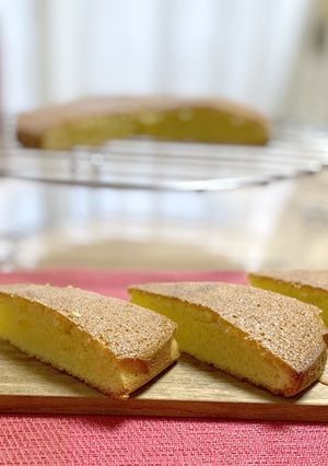 フィナンシェ風ホールケーキ-レシピのメイン写真