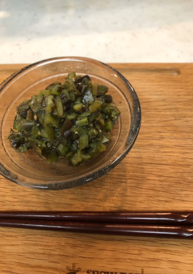 簡単！＊味噌の旬のわらびのたたき-レシピのメイン写真