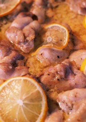 鶏モモのハニーマスタードレモン焼き-レシピのメイン写真