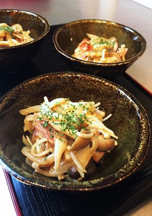 ＊ベーコンときのこのガーリック炒め＊-レシピのメイン写真