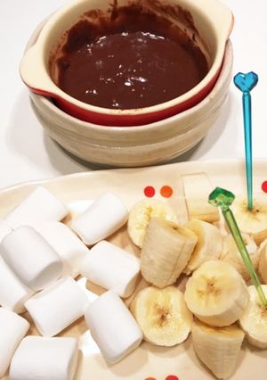 簡単チョコフォンデュ-レシピのメイン写真