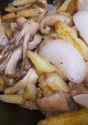 舞茸とじゃがいものソテー☆-レシピのメイン写真