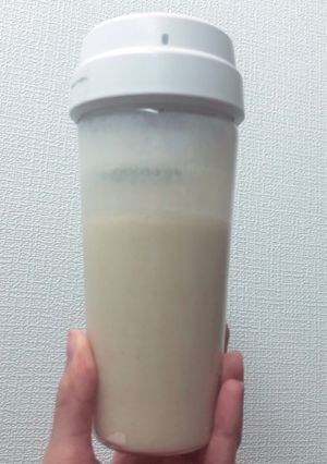 プロテイン×豆乳バナナスムージー-レシピのメイン写真
