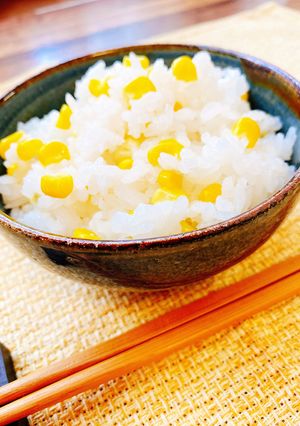 素朴な美味しさ♡とうもろこしご飯-レシピのメイン写真