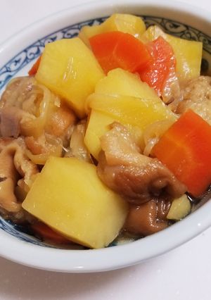 【肉なし！笑】肉じゃが風煮物-レシピのメイン写真