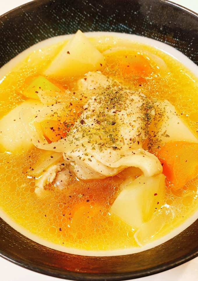 簡単♡ごろごろ野菜と鶏肉のポトフ-レシピのメイン写真