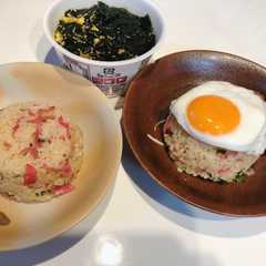 รูปของ 10分もかからない炒飯。