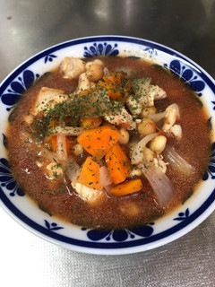 給食のチキンビーンズ-レシピのメイン写真