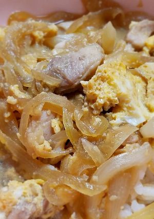 レンジで親子丼-レシピのメイン写真