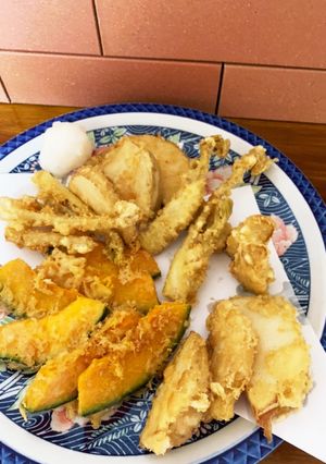 我が家の天ぷら♪ごま油でカリッと香ばしい-レシピのメイン写真