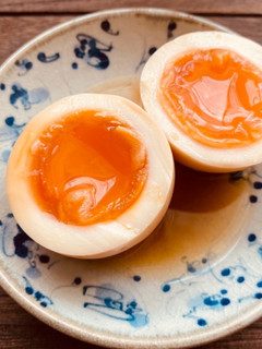 【簡単】【時短】麺つゆde半熟味玉♡-レシピのメイン写真