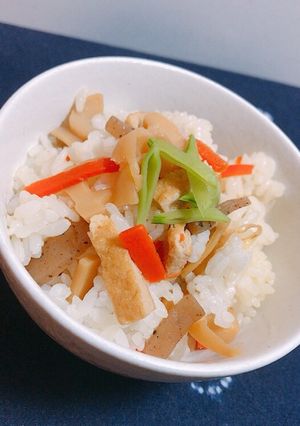お鍋ひとつで混ぜご飯♡たけのこご飯-レシピのメイン写真