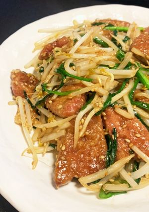鉄分たっぷりで貧血対策！基本のレバニラ！-レシピのメイン写真