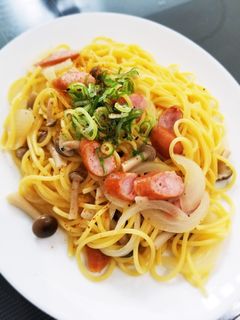 ワンパン和風パスタ-レシピのメイン写真