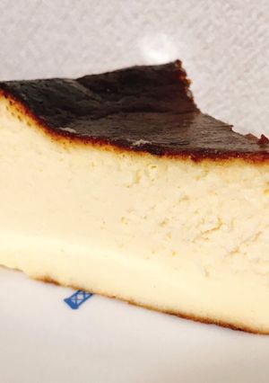 超簡単！濃厚バスクチーズケーキ♡-レシピのメイン写真
